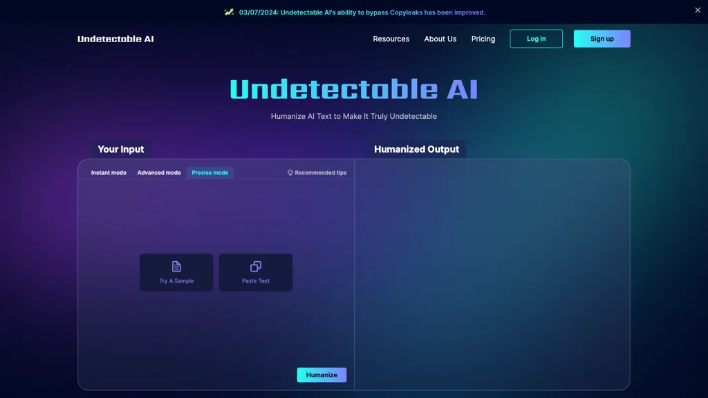 Review of Undetectable AI: The Forefront of Humanizing AI Text