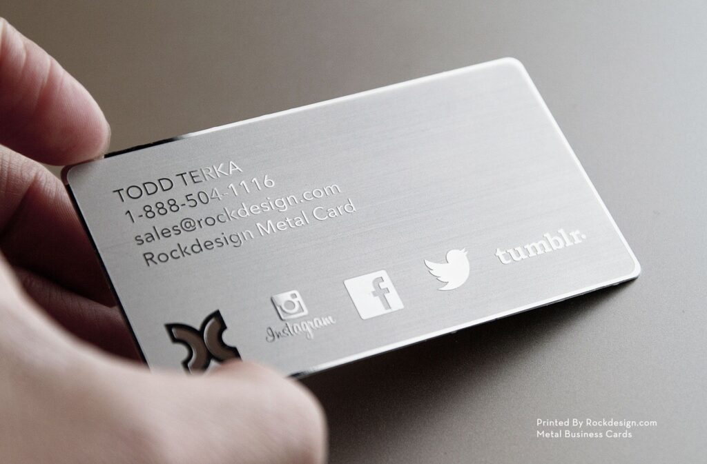 Are Metal Business Cards Considered Premium or Luxury Items?