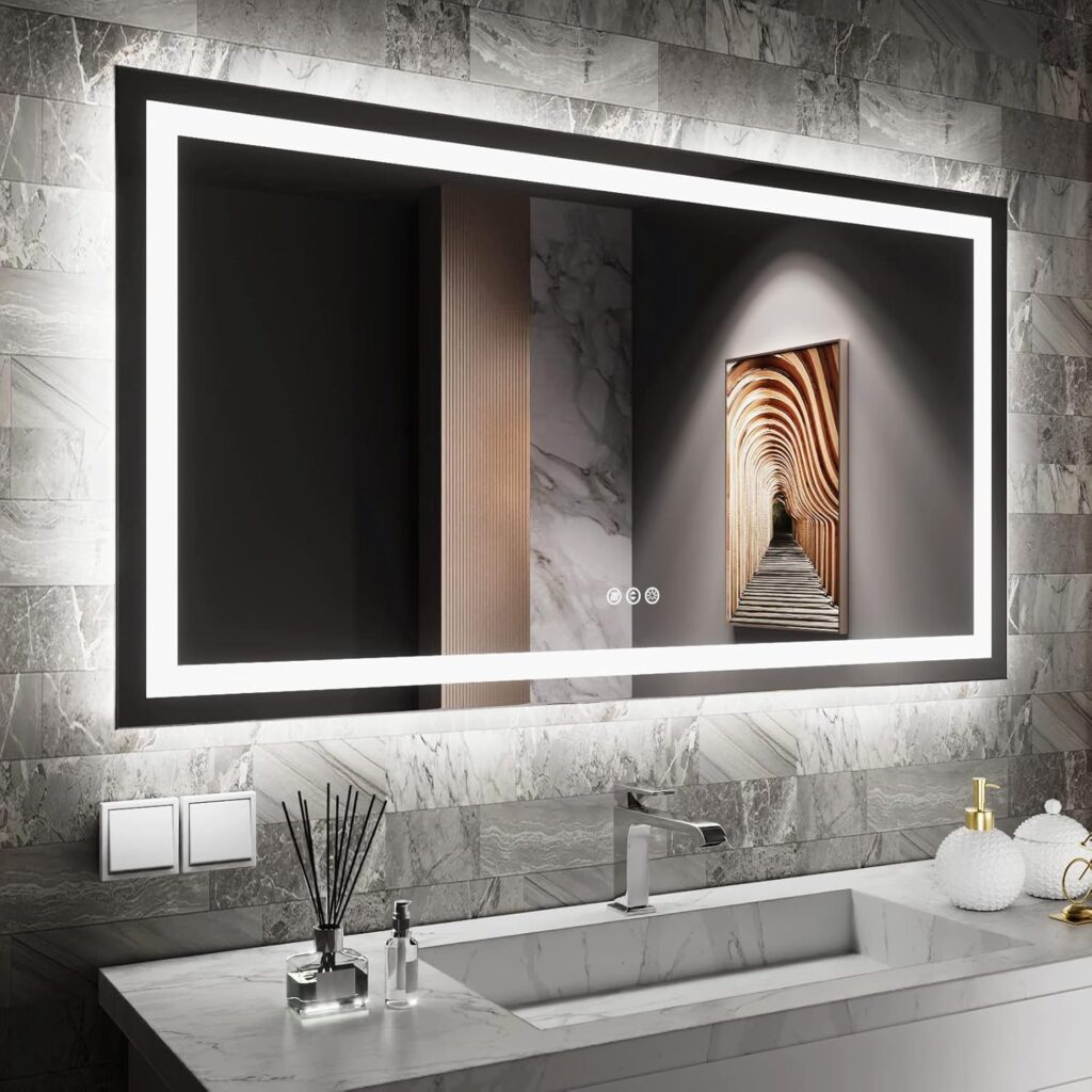 Brighten Your Space The Benefits of a Bathroom Mirror with Light