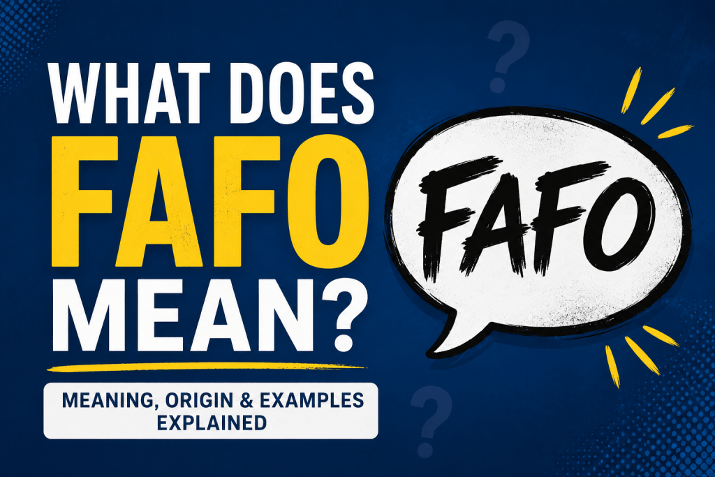what does fafo mean