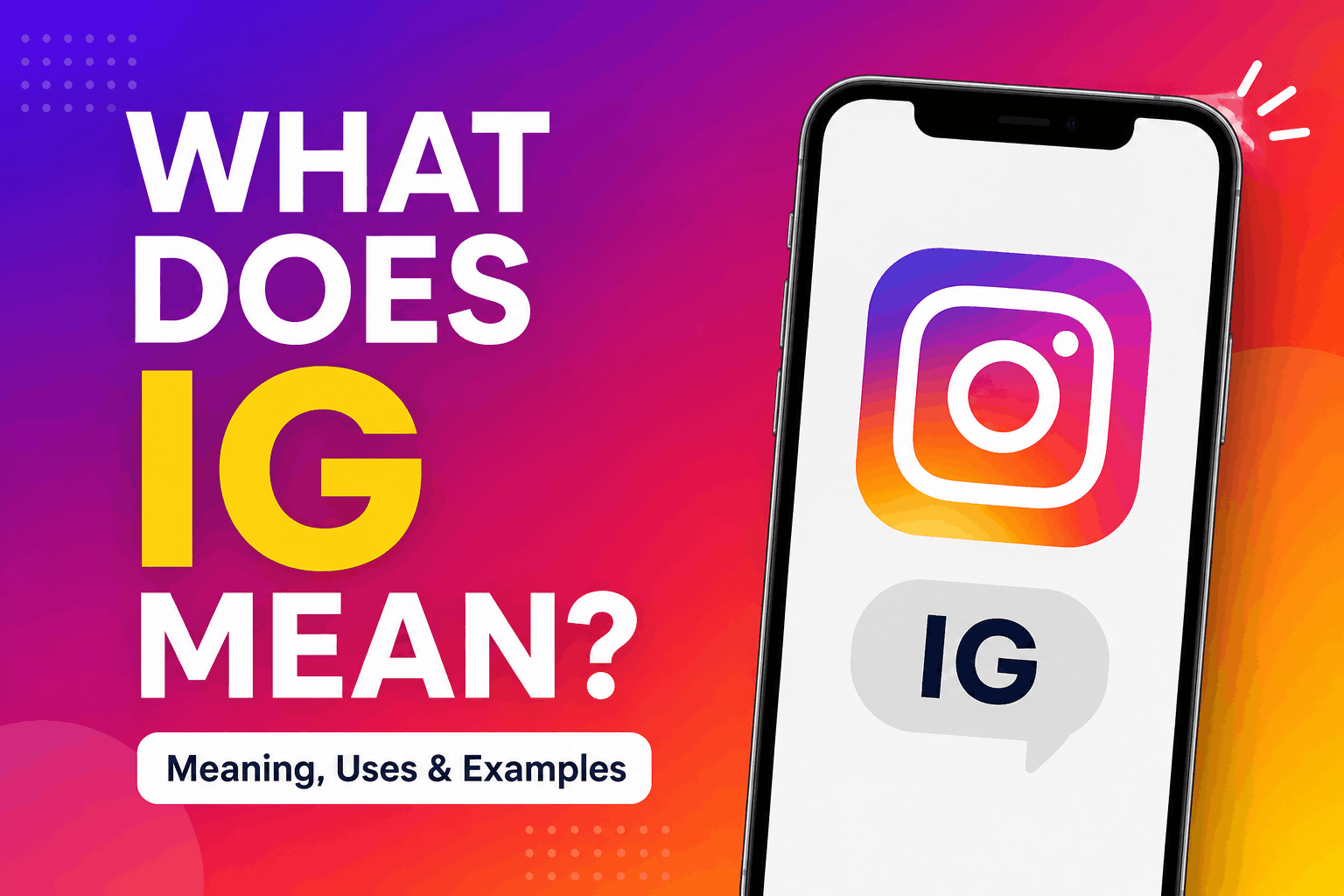 what does ig mean