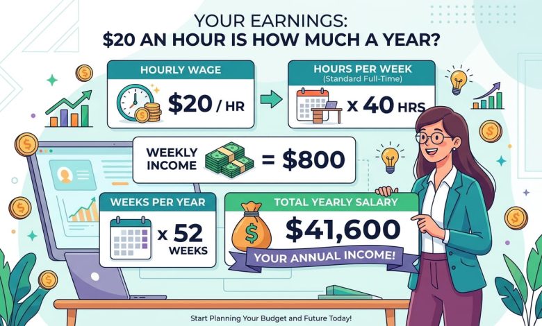 20 an hour is how much a year