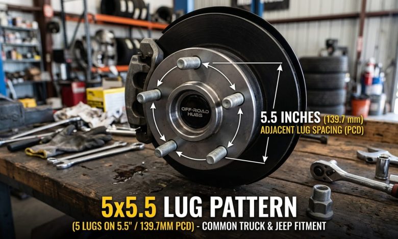 5x5.5 lug pattern