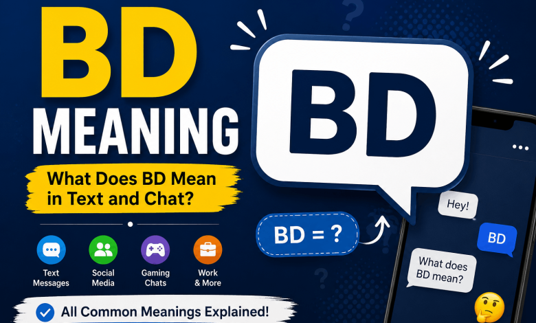 BD Meaning
