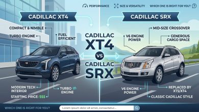 cadillac xt4 vs cadillac srx