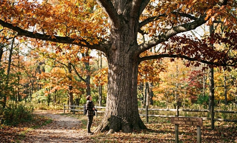 champion trees near lewis center ohio