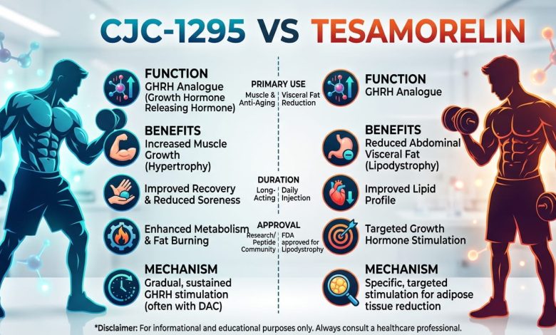 cjc 1295 vs tesamorelin