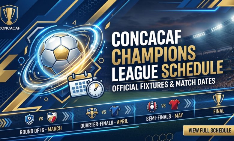 concacaf champions league schedule