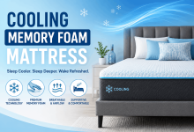 cooling memory foam mattress
