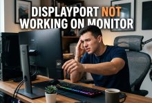 display port not working on monitor