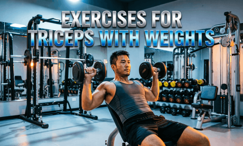 exercises for triceps with weights