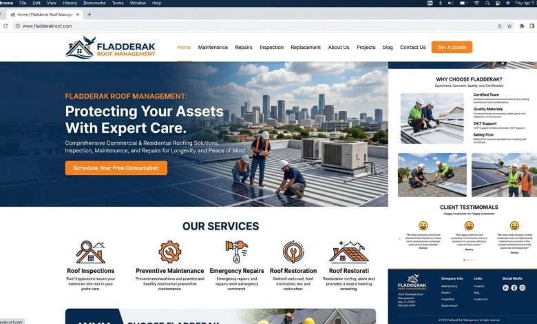 fladderak roof management