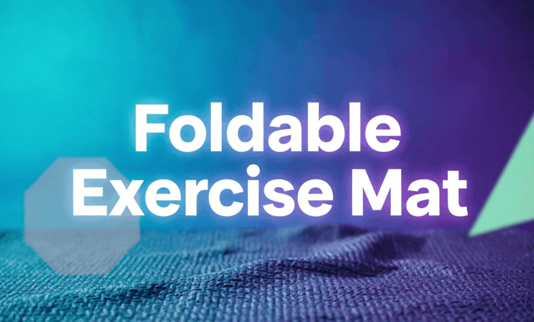 foldable exercise mat