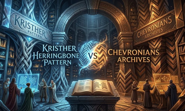 herringbone pattern vs chevron
