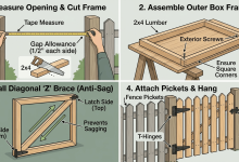 how to build a gate