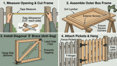 how to build a gate