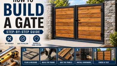 how to build a gate