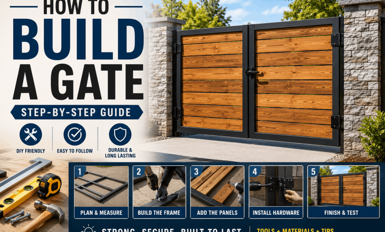 how to build a gate