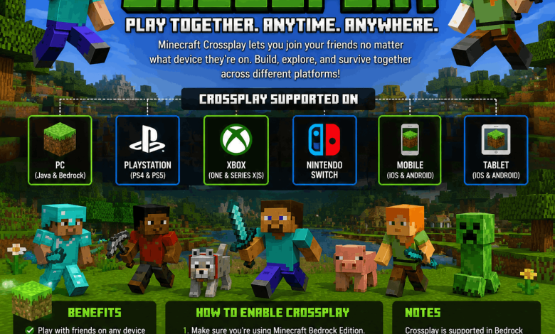 is minecraft crossplay