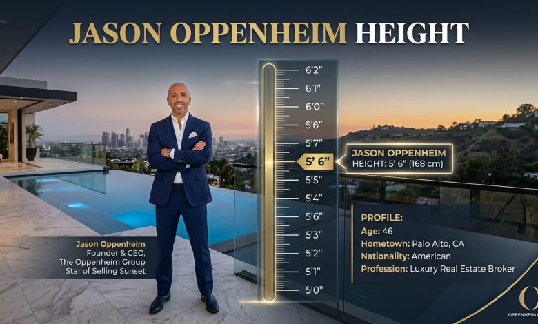 jason oppenheim height