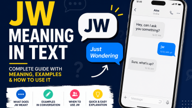 jw meaning in text