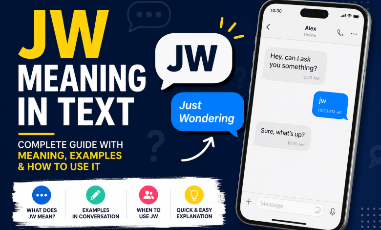 jw meaning in text