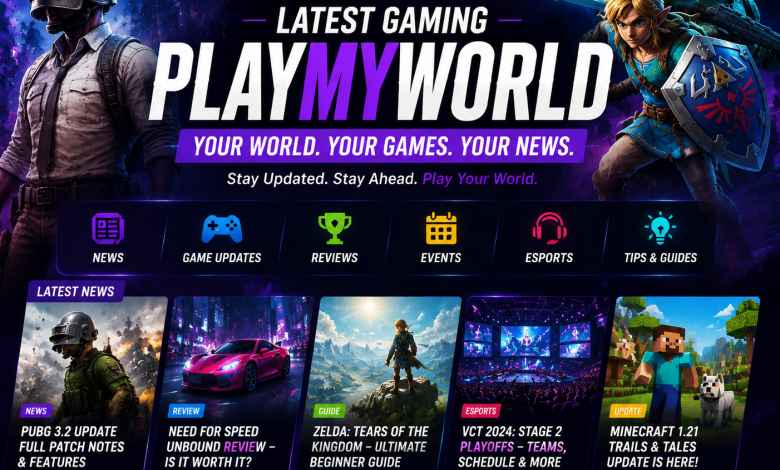 latest gaming playmyworld