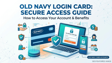 old navy login card