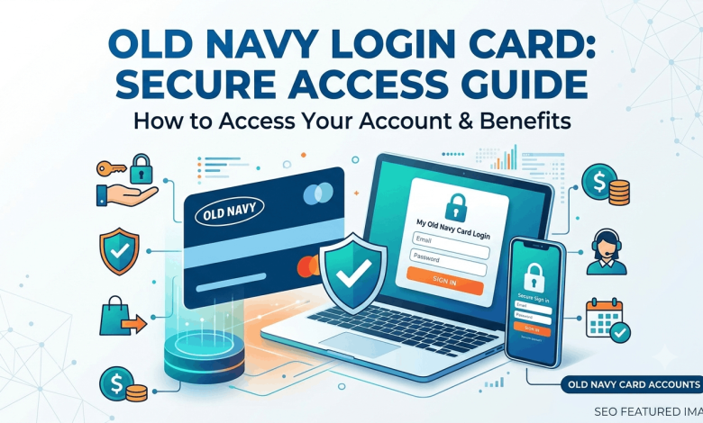 old navy login card