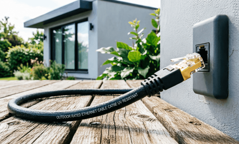 outdoor rated ethernet cable