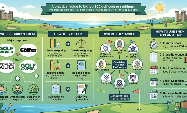 top 1oo golf courses