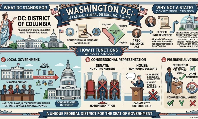 Is Washington DC in a State